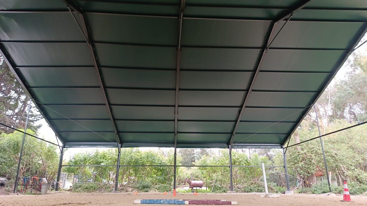 Carpa industrial para operación