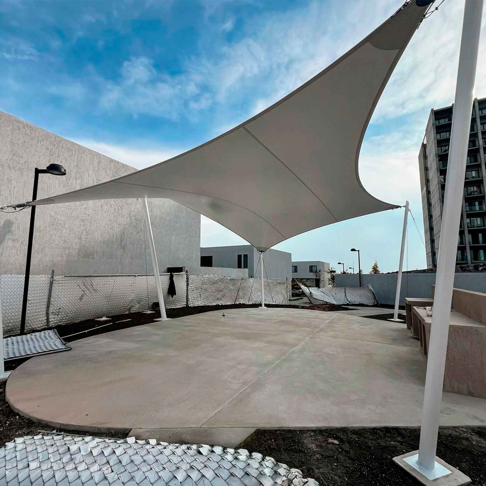 Membrana arquitectónica para fachada